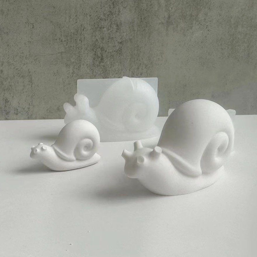 Candle Supplies Shop - 달팽이 동물 실리콘 몰드 DIY 아로마테라피