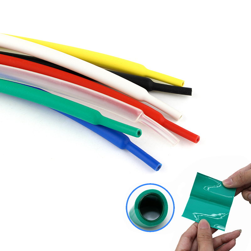 Shrink Sleeve Pvc - 1M/개 3:1 열수축 튜브(접착제 포함) 이중