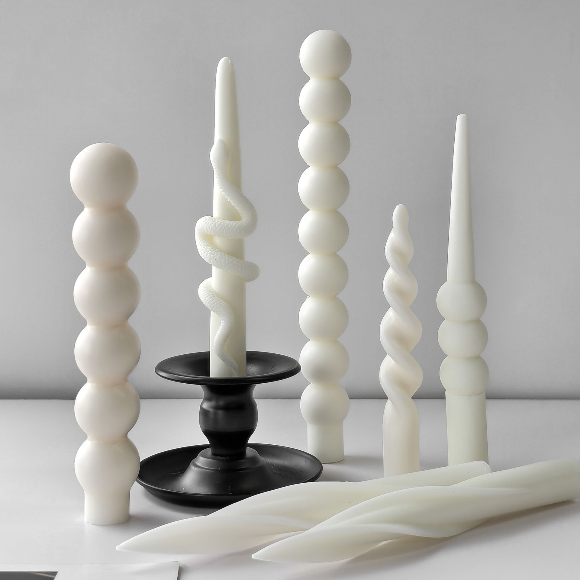 기하학적 롱 로드 캔들 몰드 수제 아로마 캔들 실리콘  - Candle Supplies Shop 리뷰 및 가격
