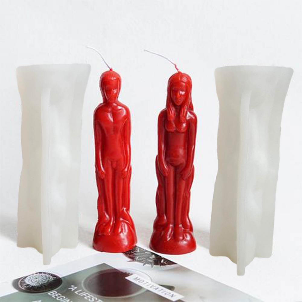 DIY 양초 금형 인간형 양초 금형 남성과 여성 모양  - Candle Supplies Shop 리뷰 및 가격