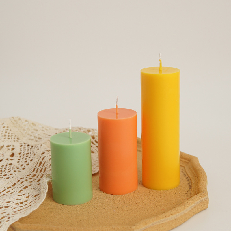 플라스틱 원통형 양초 몰드 평평한 상단 실린더 양초 제 - Candle Supplies Shop 리뷰 및 가격