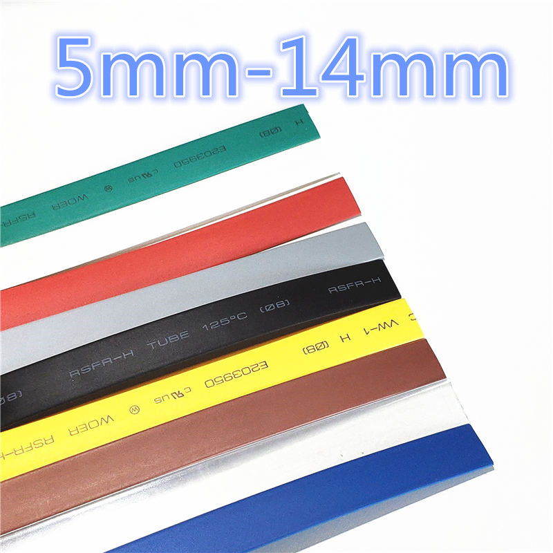 3 미터/조각 2:1 7 색 5mm 6mm 7mm 8m - Shrink Sleeve Pvc 리뷰 및 가격